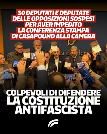 Braga: chi difende la Carta non puo' essere punito